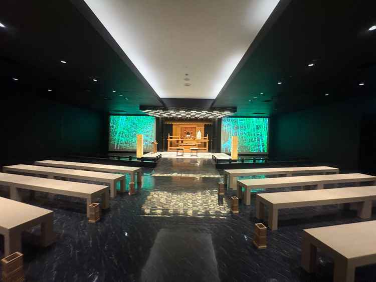 少し移動したエテルナ高崎内の和装に合う式場