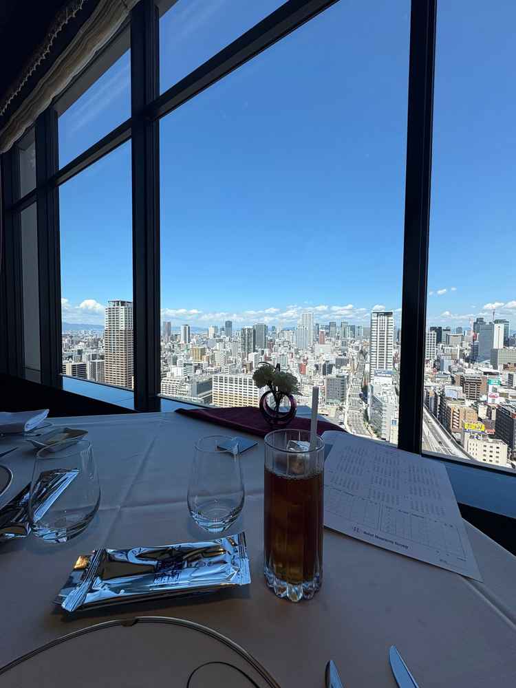 レストランからの景色が素敵でした