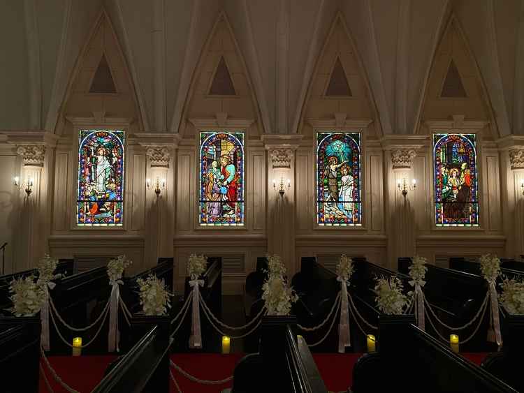 調光可能なステンドグラス