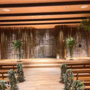 チャペルの雰囲気がとても良く、見惚れてしまいました。