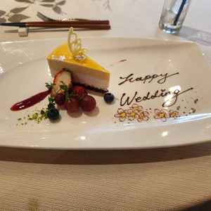 ケーキ屋さんが敷地内にあり、デザートビュッフェのクオリティも期待できそうです。