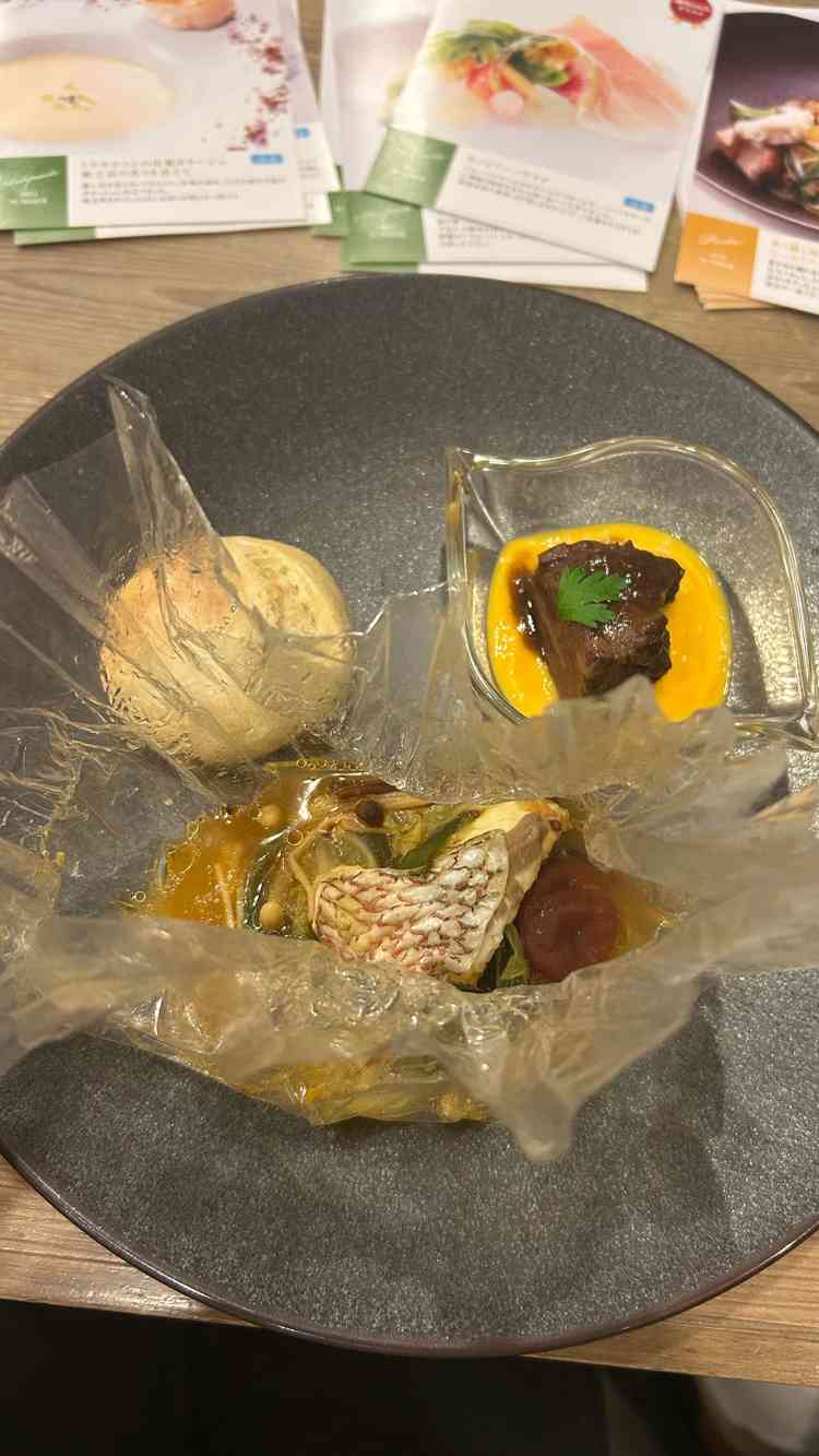 料理はイタリア料理でした。