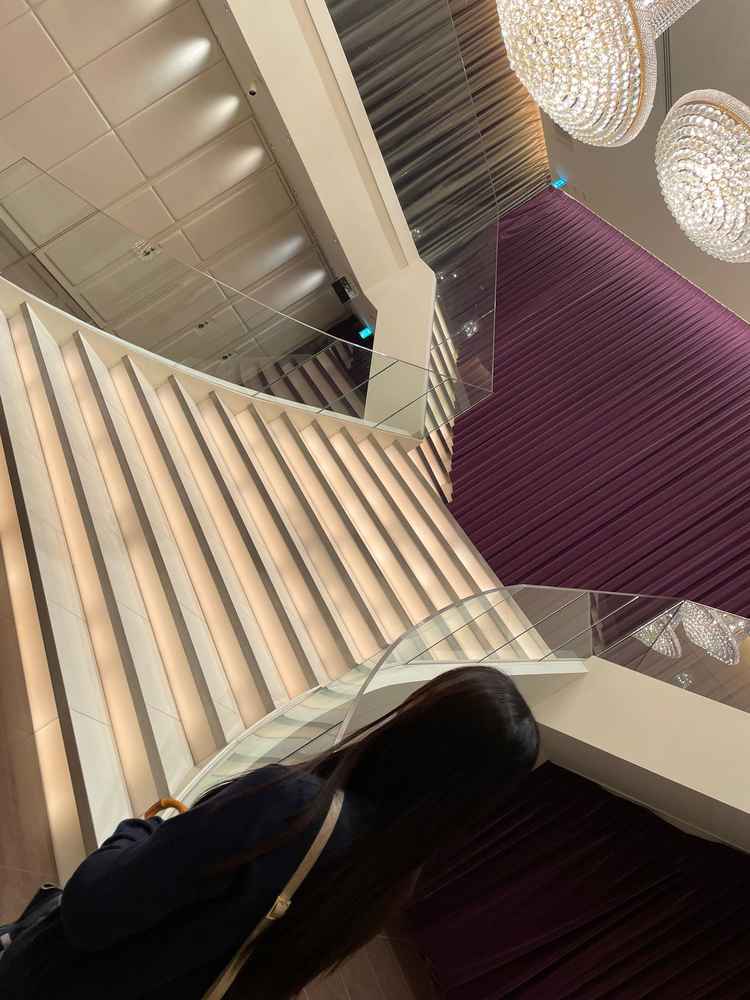 この階段から降りてくるイメージをするだけでワクワクが止まらない空間です。どのようなプランで考えるか迷