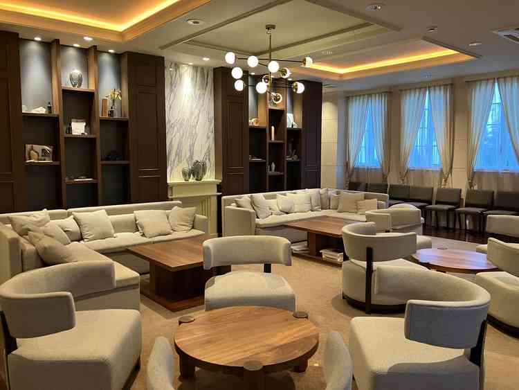 友人などの待合室です。落ち着く空間！