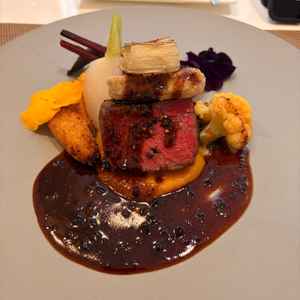 1番高いコースのお肉です。今までで1番柔らかいお肉でした。