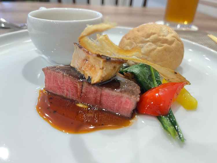 試食のメインでいただいたお肉料理