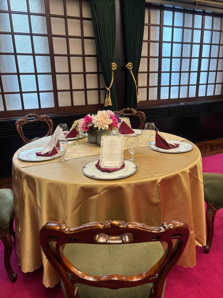 テーブルのコーディネート例です。