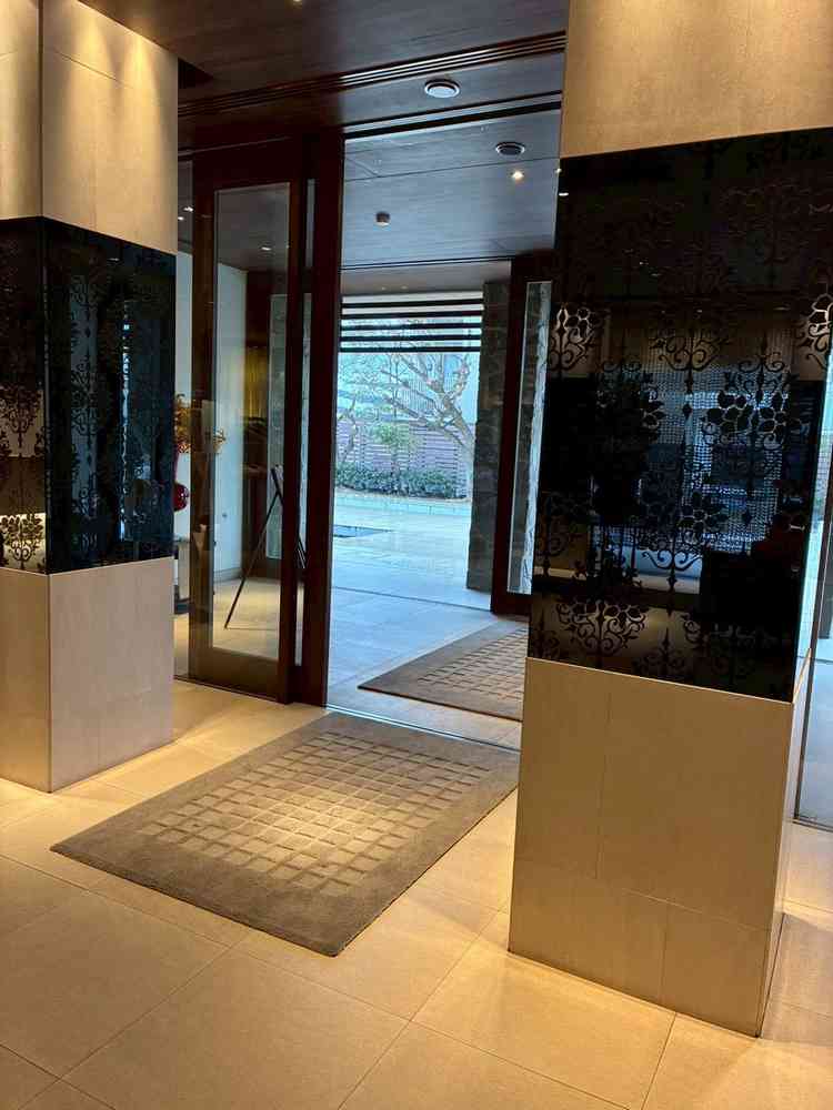 会場の入口付近