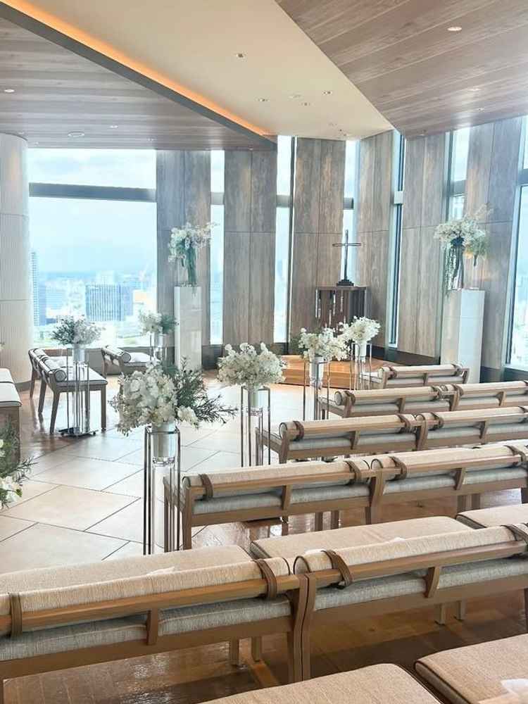 チャペルは綺麗でした