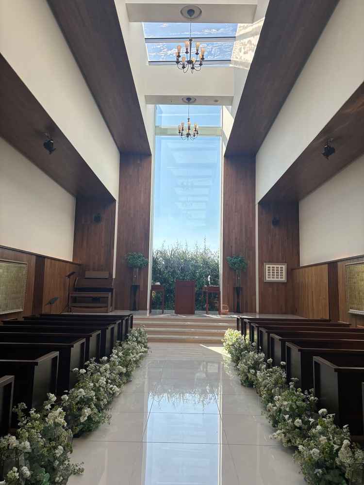 空チャペルの写真。想像以上に良かった。