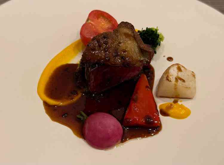 メインのお料理、柔らかくてとても美味しかった