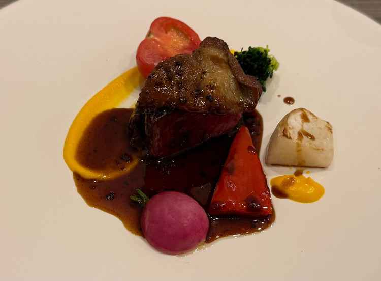 メインのお料理、柔らかくてとても美味しかった