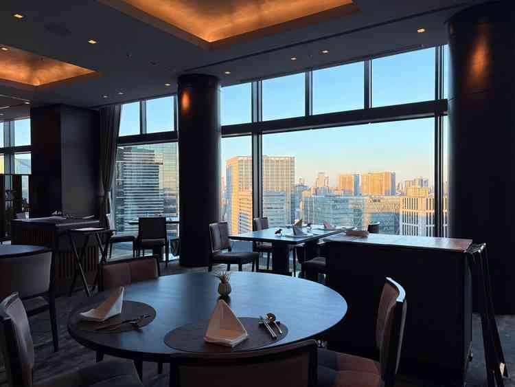 披露宴会場2 普段はレストランのためVRにてセットの会場を見れました