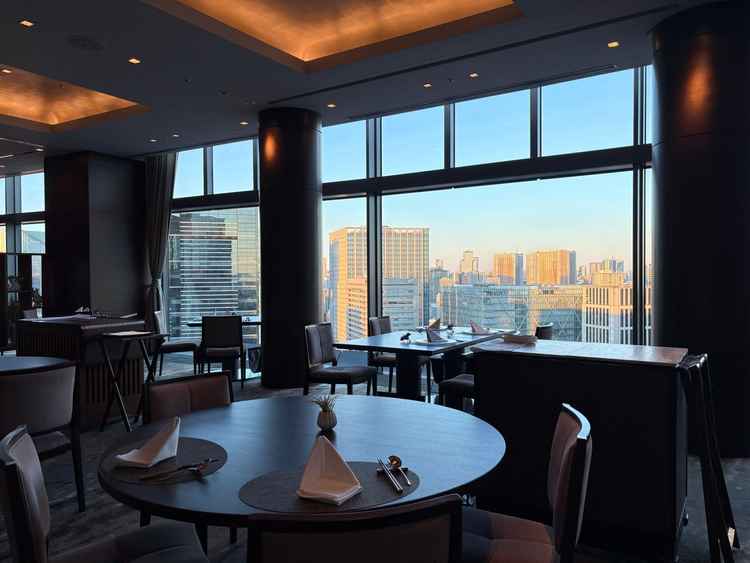 披露宴会場2 普段はレストランのためVRにてセットの会場を見れました