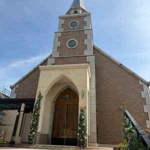 独立したチャペル。都内では珍しいそうです