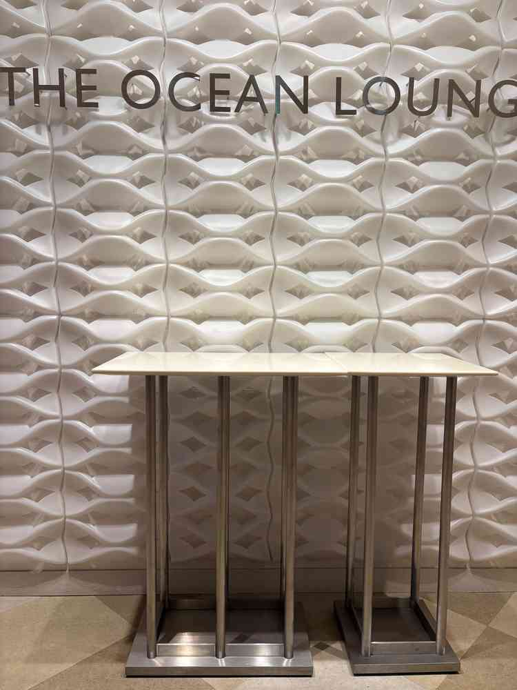 ラウンジはとても洗練されていつつ、可愛らしいところもあり良かった。