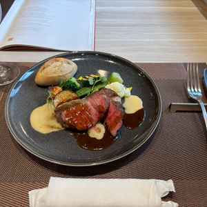 試食でいただいたランプ肉です