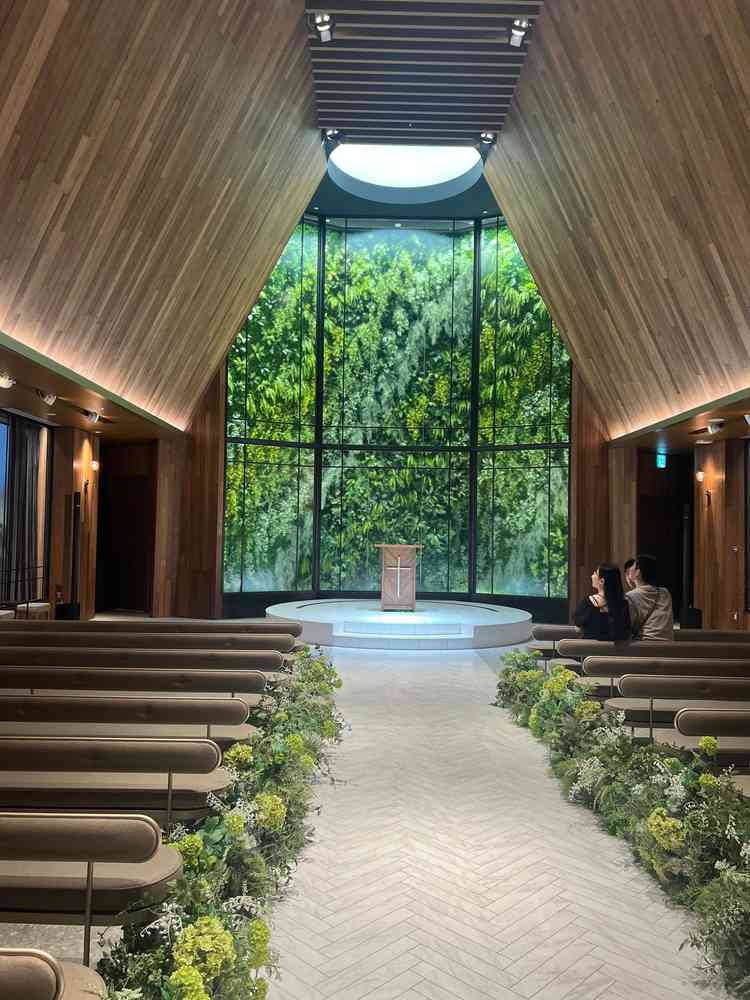 チャペル。グリーンで良い