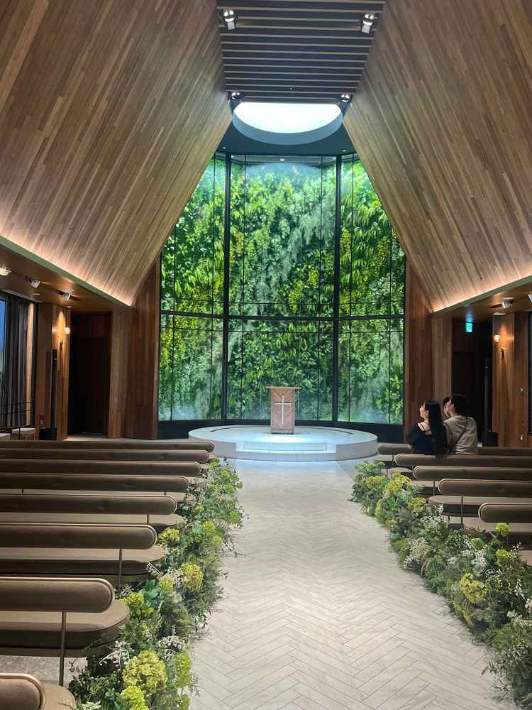 チャペル。グリーンで良い