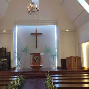 堂々とした空間のチャペルが良かったです。