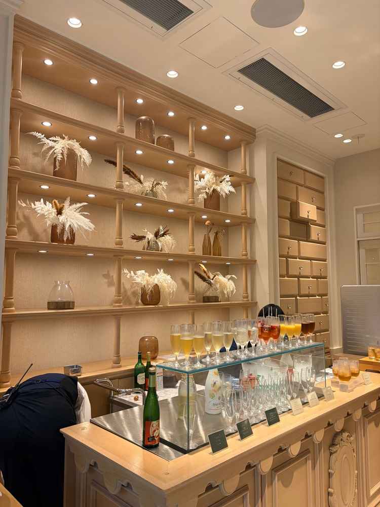 披露宴前のドリンクサービス