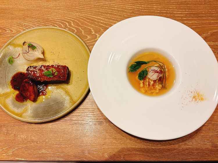 お肉と穴子いただきましたが、非常に美味しくゲストも満足してくれると思います。