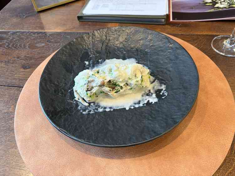 試食会の前菜。