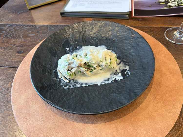 試食会の前菜。