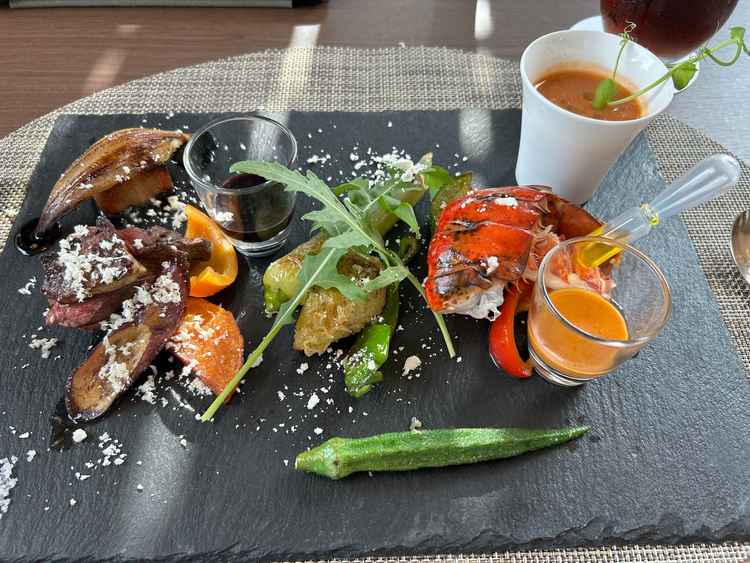 試食の料理は工夫が凝らされていて美味しかったです。