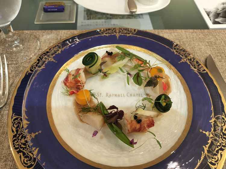 ハーフコースのお料理。とても美味しかったですが、食べさせていただいたのは結構お高めのコースでした。