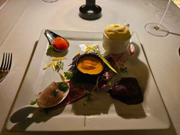 試食会の5品。どれも美味しかった。