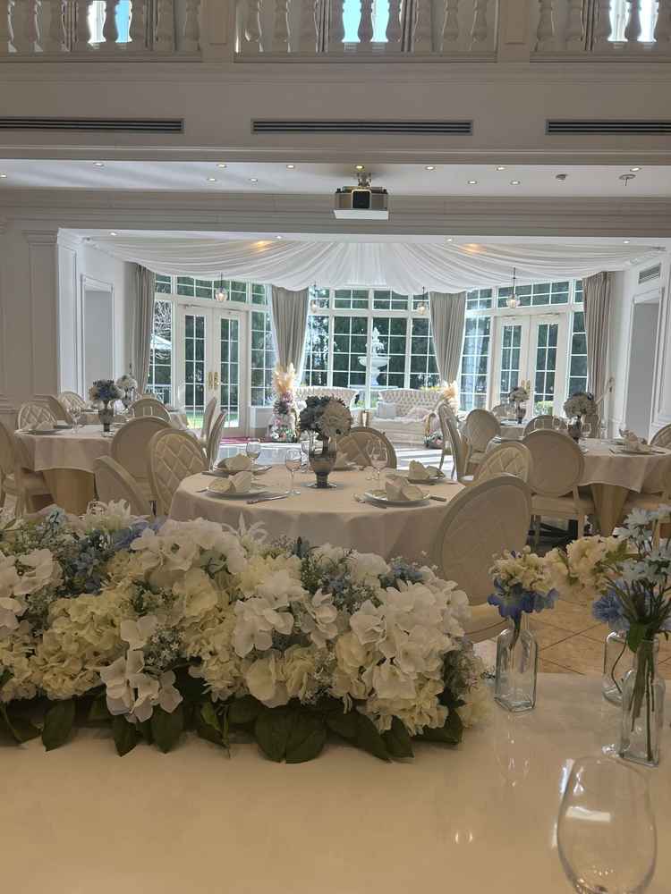 披露宴会場です。広かったです。