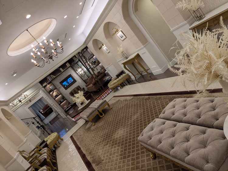 ゲストの待合室もフォトスポットがたくさん