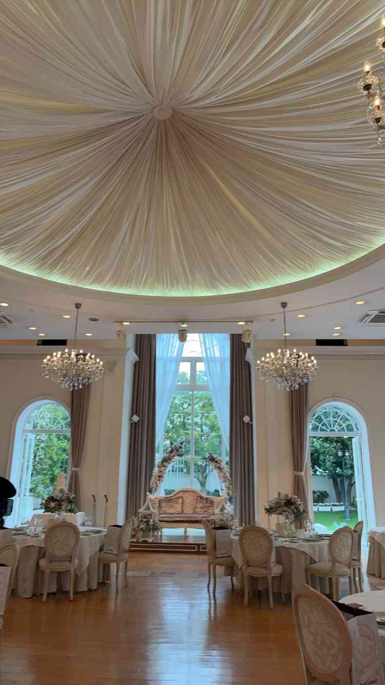 シャンパンニューテイ室内が自分好みでした。