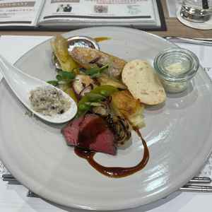 試食したコース料理