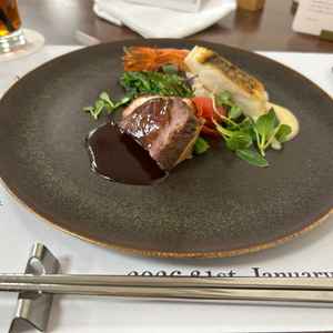 試食のワンプレートも彩り豊かでおいしくいただきました