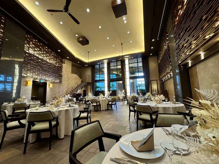 他の披露宴会場も素敵でした。