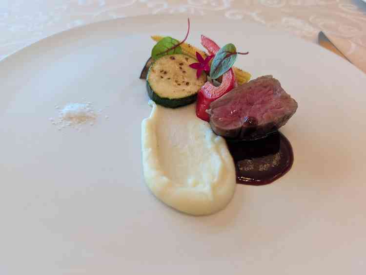 コース料理のワンプレート