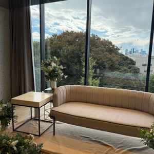 披露宴会場の周りの景色の様子です。