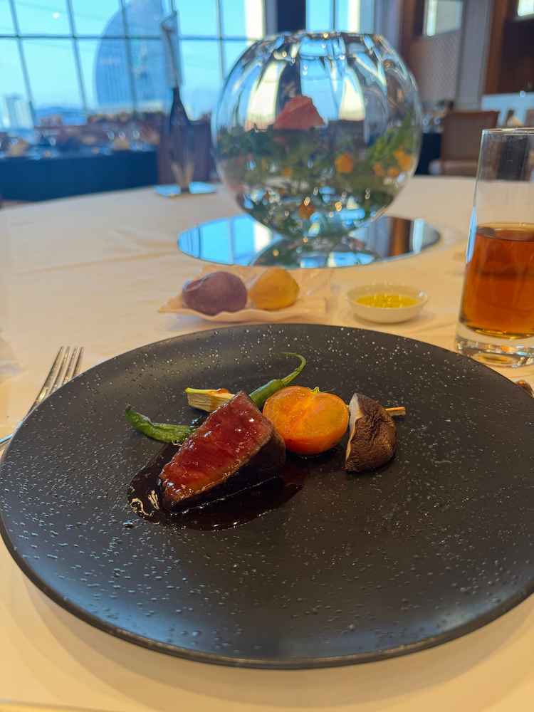 試食でいただいた牛フィレ肉はとても柔らかくて美味しかったです。