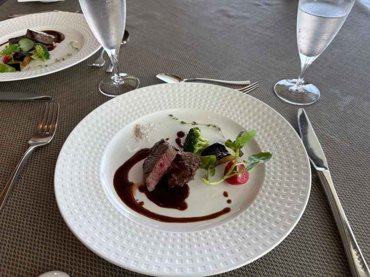 試食のメイン料理