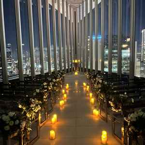 ナイトチャペルを見学させていただきました。非日常感を感じられて感動しました。