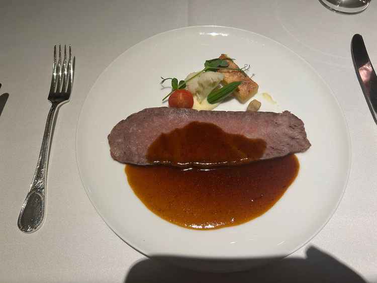 ローストビーフはあっさりしていて美味しかったです。