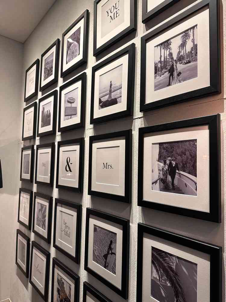 自分たちの写真などがたくさん飾れるスペース