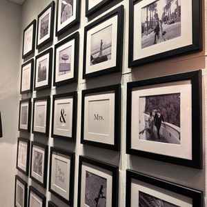 自分たちの写真などがたくさん飾れるスペース