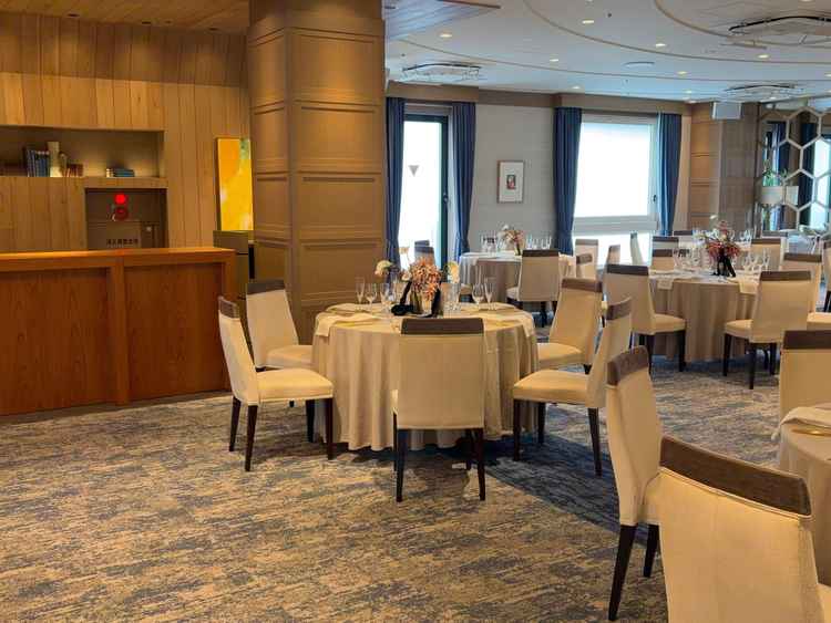 4会場ある内の1つの披露宴会場です。和装も着たい方に1番人気の会場とのことです。