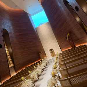 一番感動したチャペル写真で見るより素敵でした。