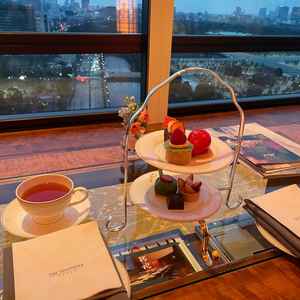 試食したデザート。季節を感じさせる苺を中心としたスイーツ。