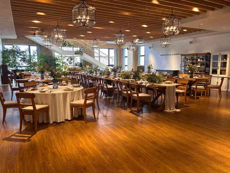 披露宴会場です。