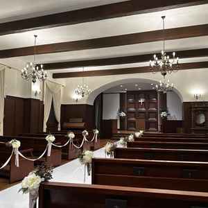 ホテル内にあるチャペル。オルゴールが置いてありとても良い雰囲気でした。